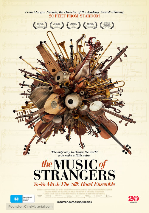 The Music of Strangers - Australian Movie Poster