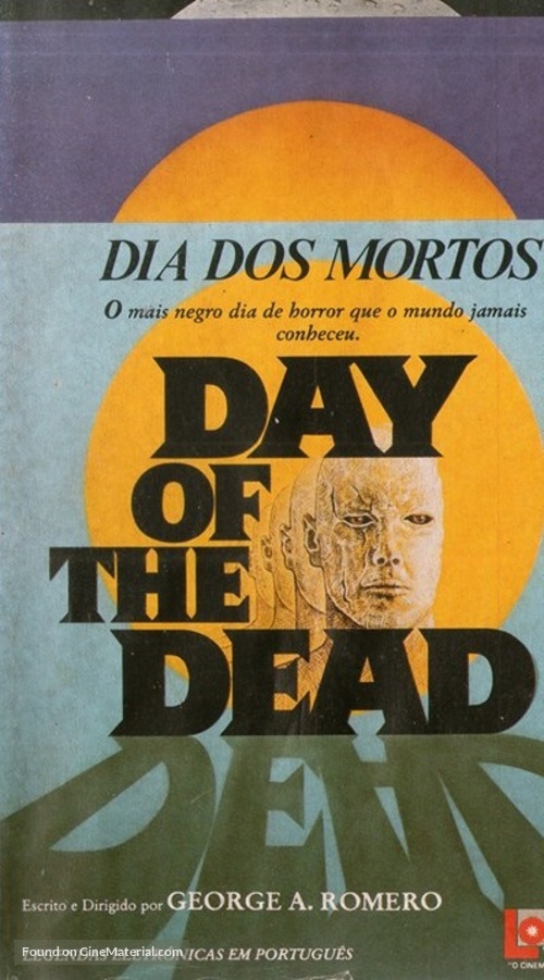 Day of the Dead - Brazilian VHS movie cover
