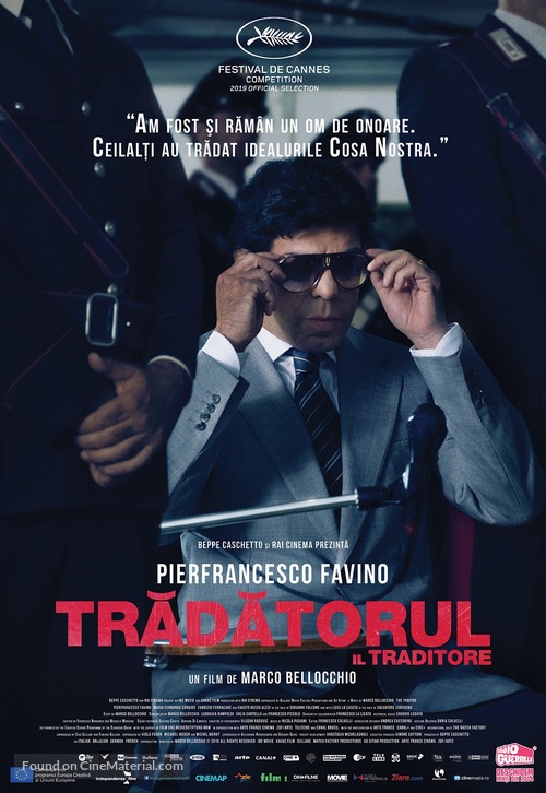 Il traditore - Romanian Movie Poster