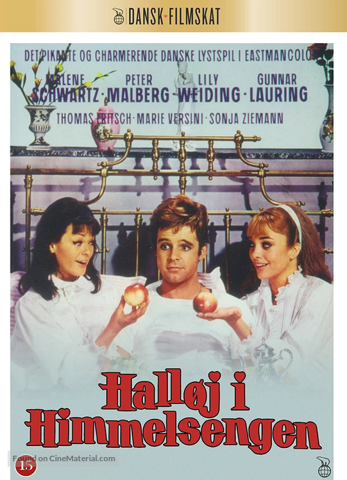 Hall&oslash;j i himmelsengen - Danish Movie Cover