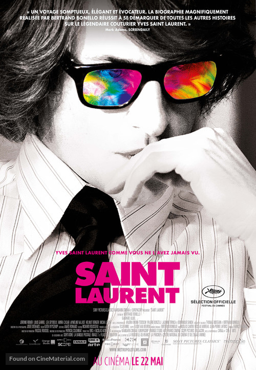 Saint Laurent - Canadian Movie Poster