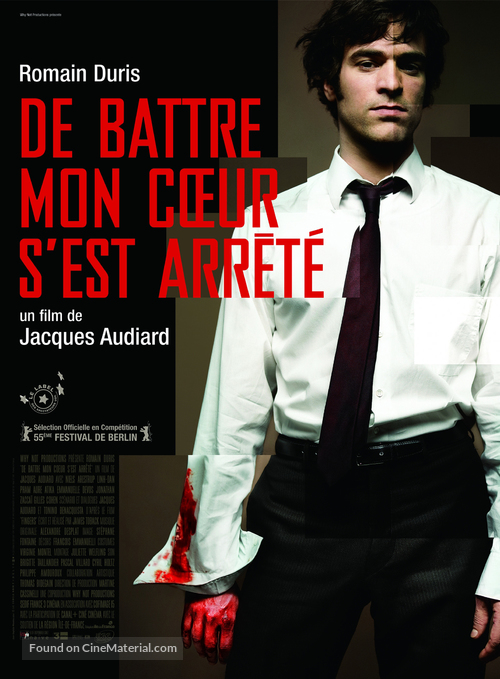 De battre mon coeur s&#039;est arr&ecirc;t&eacute; - French Movie Poster