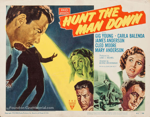 Hunt the Man Down - Movie Poster