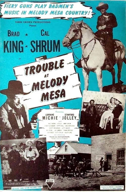 Trouble at Melody Mesa - Movie Poster