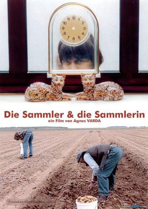 Les glaneurs et la glaneuse - German Movie Poster