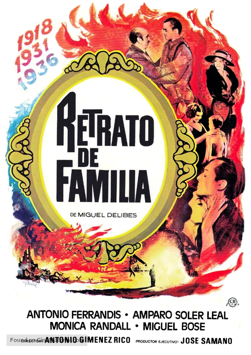 Retrato de familia - Spanish Movie Poster