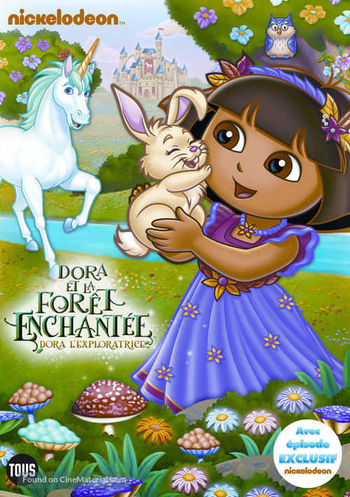 Dora&#039;s Enchanted Forest Adventures - French DVD movie cover