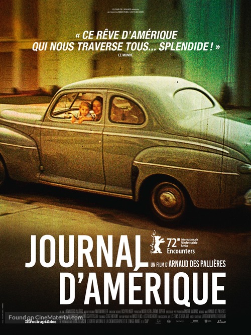 Journal d&#039;Am&eacute;rique - French Movie Poster