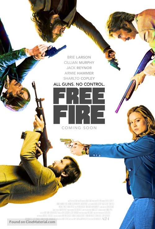 Free Fire - British Movie Poster