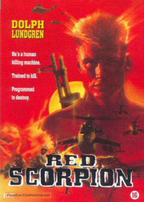 Red Scorpion - Dutch DVD movie cover