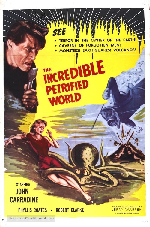 The Incredible Petrified World - Movie Poster