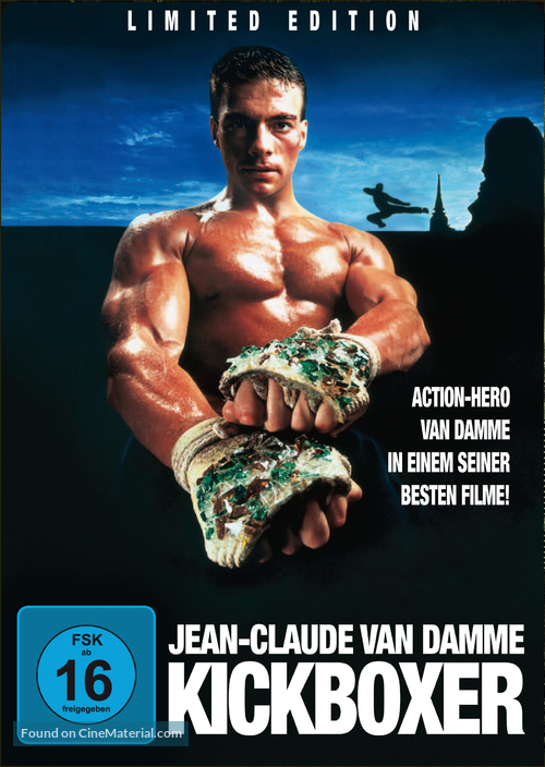 Kickboxer - German DVD movie cover