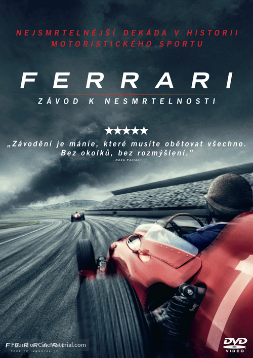 Ferrari: Race to Immortality - Czech Movie Poster