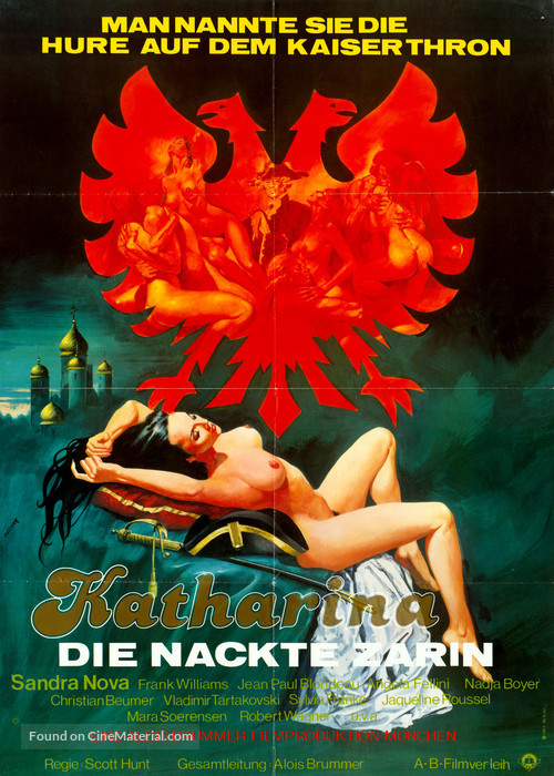 Katharina und ihre wilden Hengste, Teil 1 - Katharina, die nackte Zarin - German Movie Poster