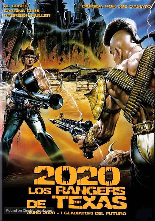 Anno 2020 - I gladiatori del futuro - Spanish Movie Cover