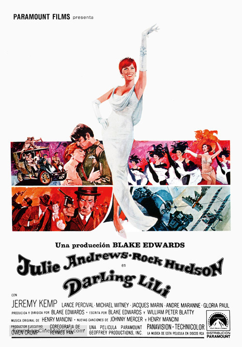 Darling Lili - Spanish Movie Poster