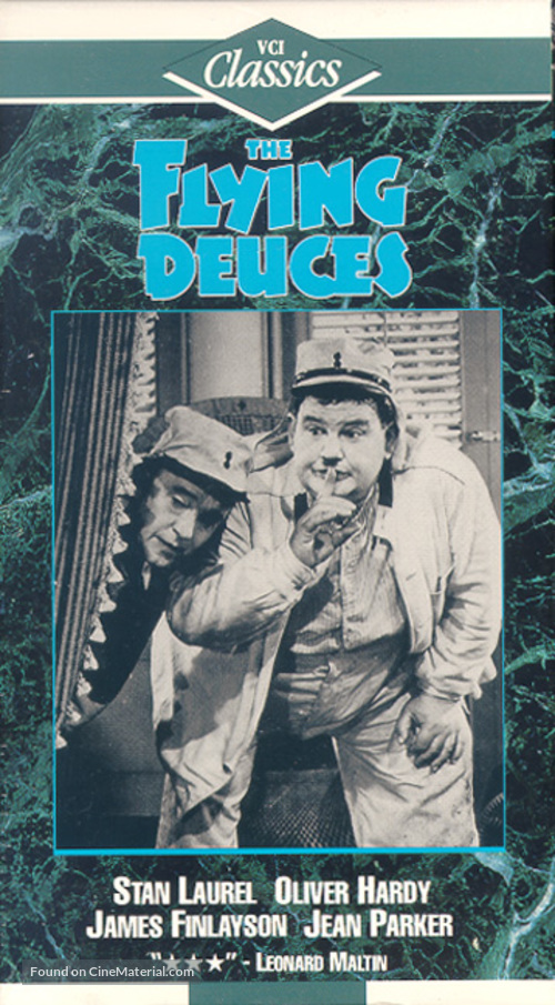 The Flying Deuces - VHS movie cover