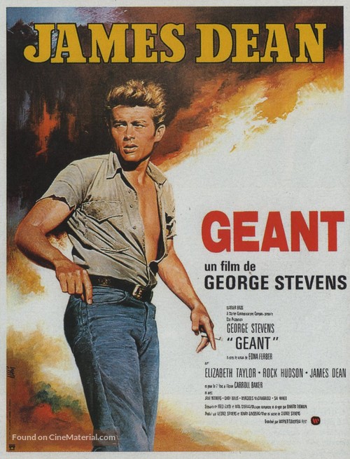 Giant - French Movie Poster