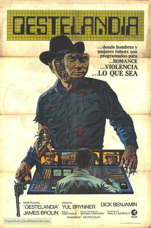 Westworld - Argentinian Movie Poster