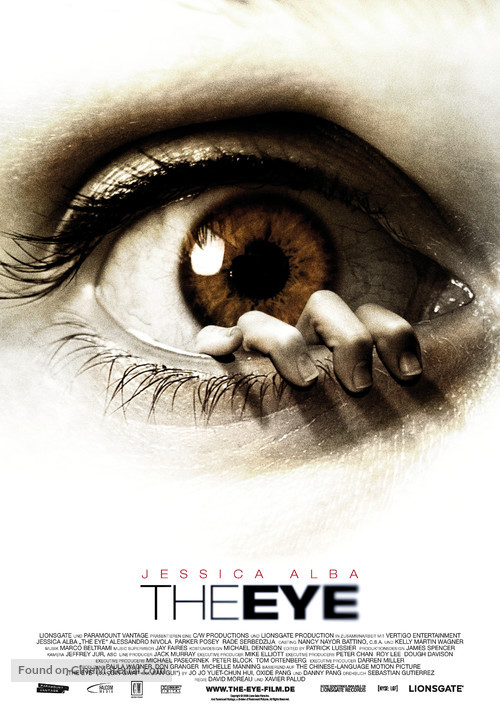 The Eye - German Movie Poster
