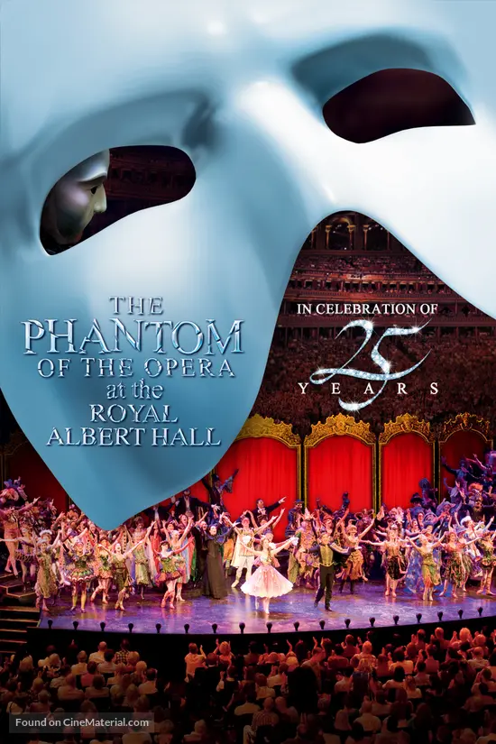 The Phantom of the Opera at the Royal Albert Hall - DVD movie cover