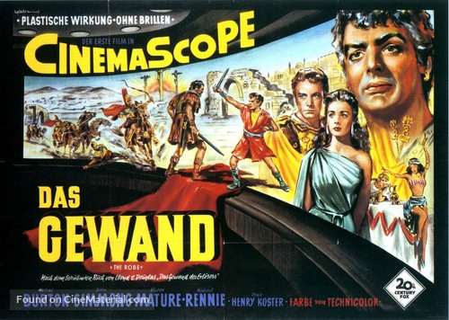 The Robe - German Movie Poster
