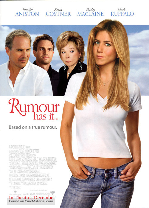 Rumor Has It... - Canadian Movie Poster