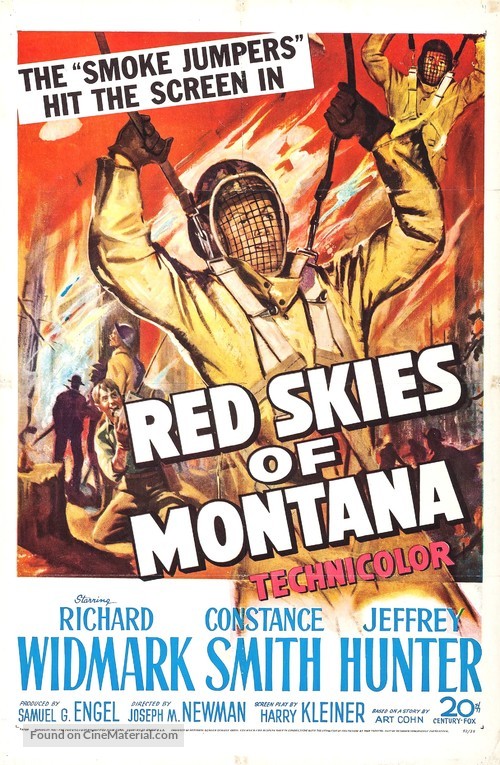 Red Skies of Montana - Movie Poster