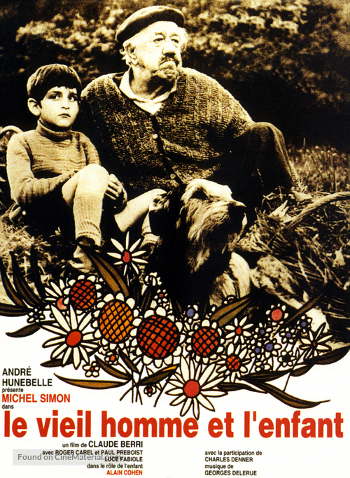 Le vieil homme et l'enfant - French Movie Poster