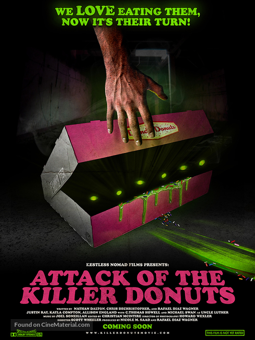 Attack of the Killer Donuts - Movie Poster