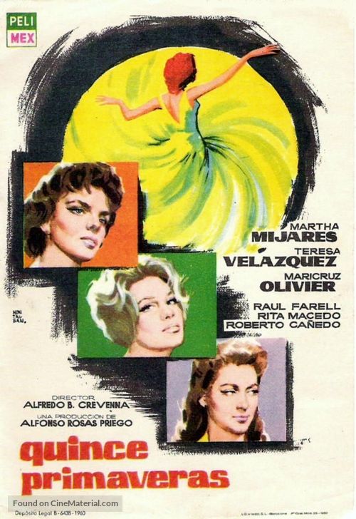 Quincea&ntilde;era - Spanish Movie Poster