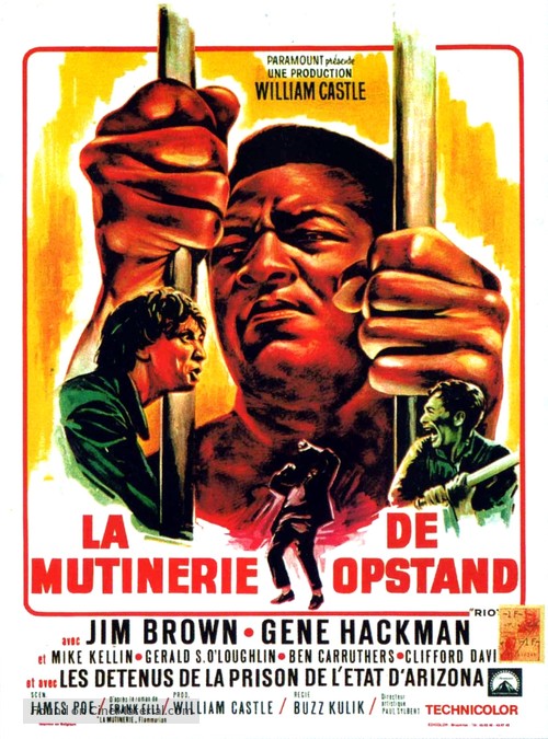 Riot - Belgian Movie Poster