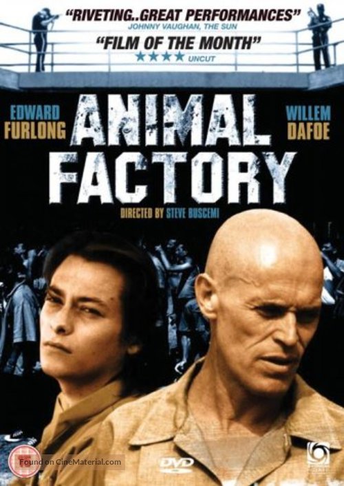 Animal Factory - British DVD movie cover