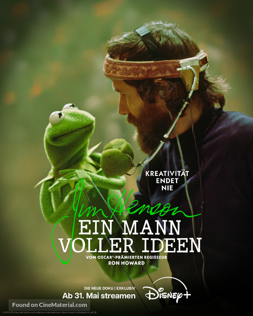 Jim Henson Idea Man - German Movie Poster