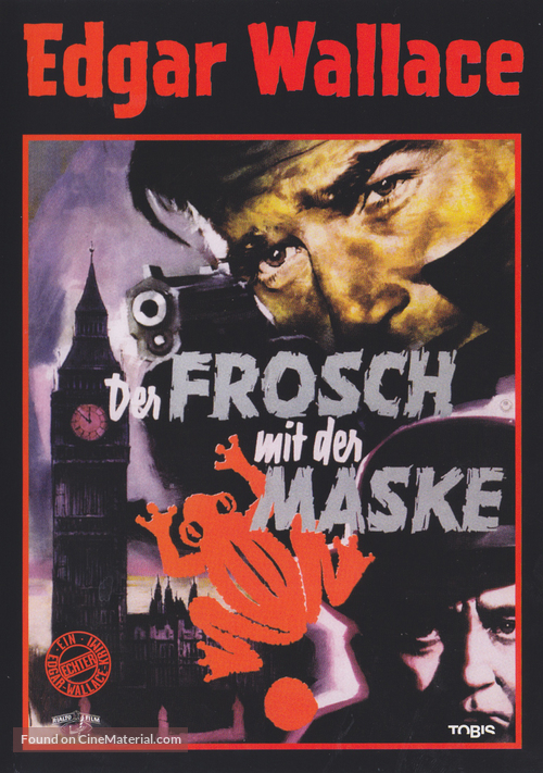 Der Frosch mit der Maske - German DVD movie cover