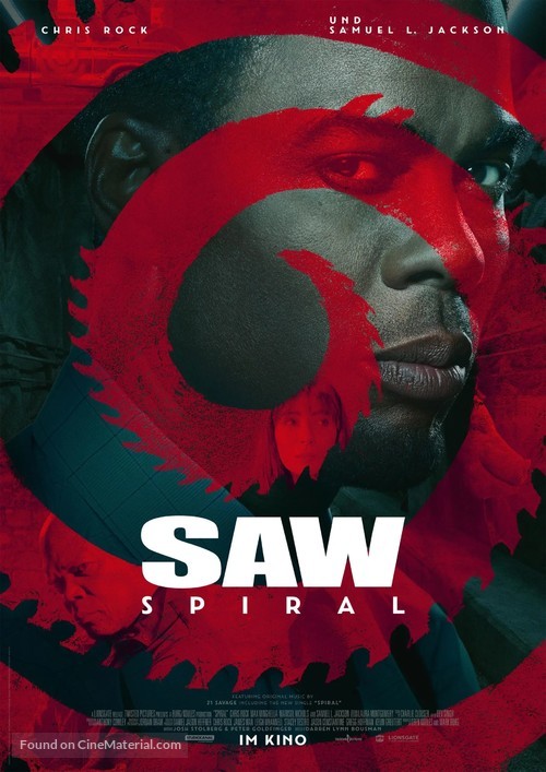 Spiral: From the Book of Saw - German Movie Poster