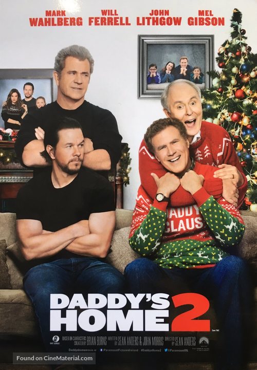 Daddy&#039;s Home 2 - Irish Movie Poster
