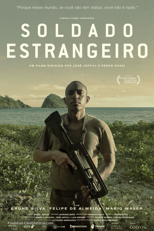 Soldado Estrangeiro - Brazilian Movie Poster