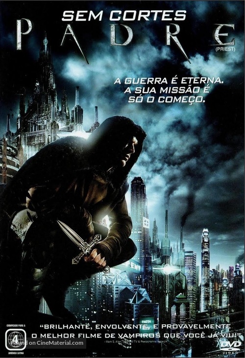 Priest - Brazilian DVD movie cover