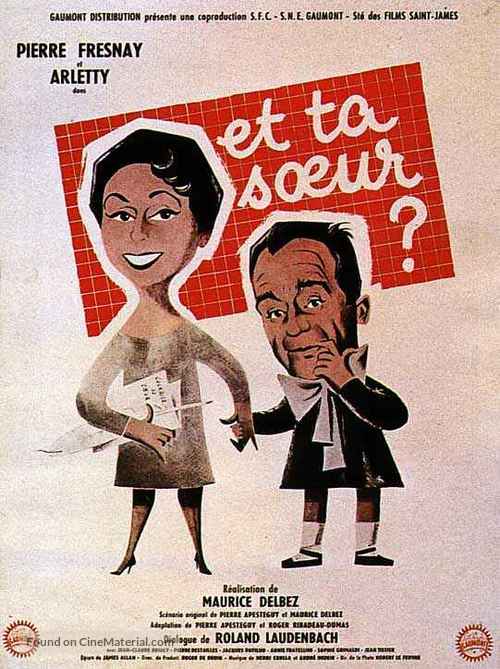 Et ta soeur - French Movie Poster