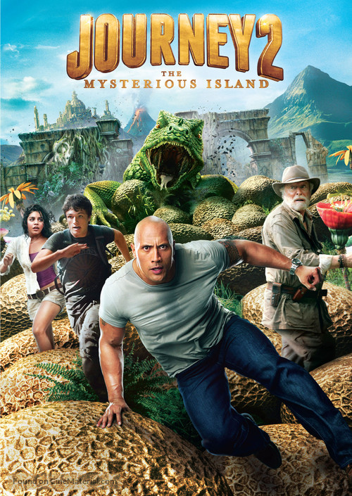 Journey 2: The Mysterious Island - DVD movie cover