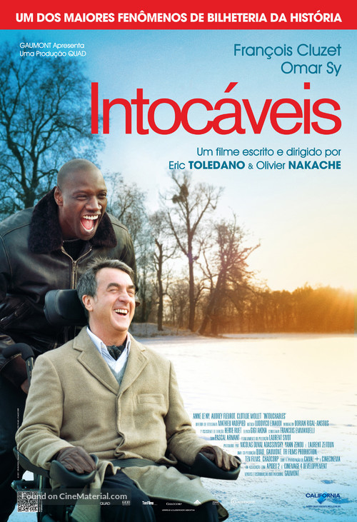 Intouchables - Brazilian Movie Poster