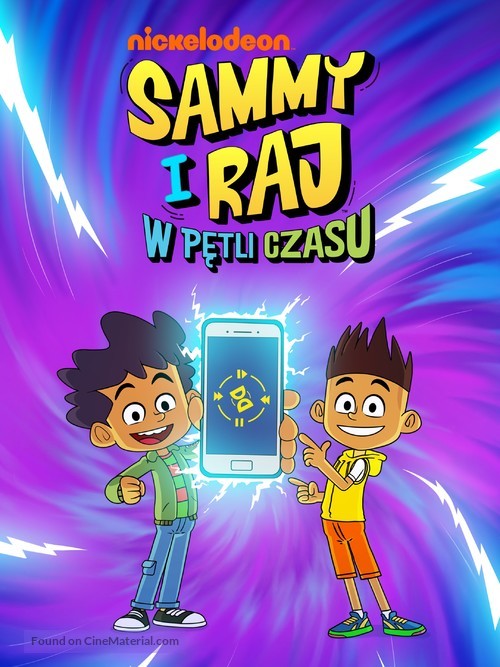 &quot;De geflipte tijdlijn van Sammy en Raj&quot; - Polish Movie Poster