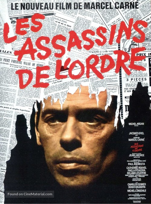 Les assassins de l&#039;ordre - French Movie Poster