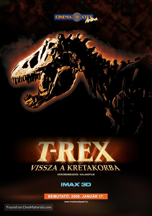T-Rex: Back to the Cretaceous - Hungarian poster