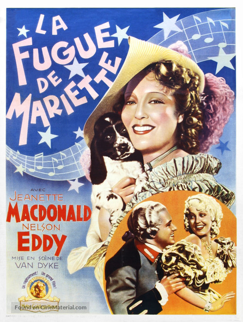 Naughty Marietta - Belgian Movie Poster