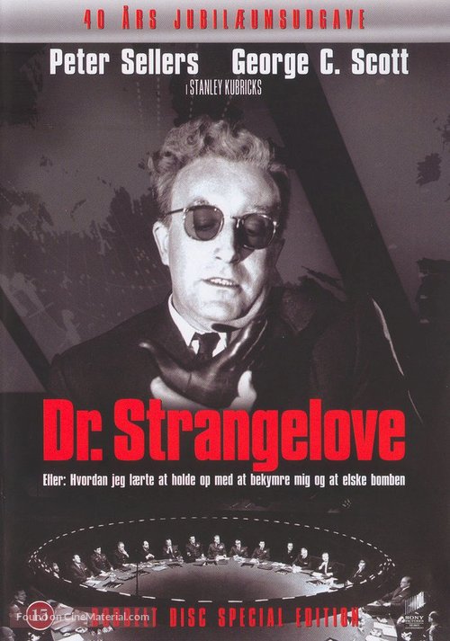 Dr. Strangelove - Danish Movie Cover