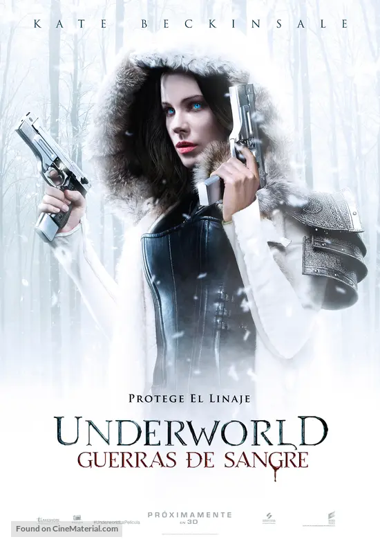 Underworld: Blood Wars (2016) Spanish movie poster