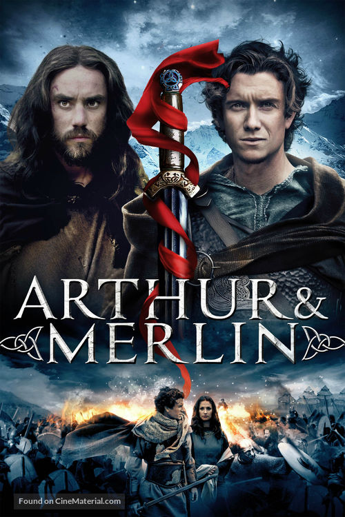 Arthur &amp; Merlin - DVD movie cover