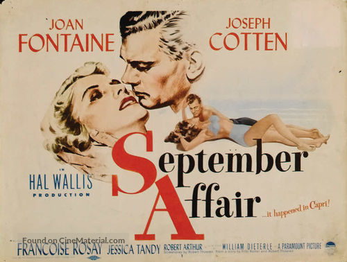 September Affair - Movie Poster